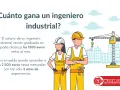 El sueldo de un ingeniero industrial en España puede ser de 1500€ netos al mes para recién graduados, ascendiendo a 2500€ con 3 años de experiencia.