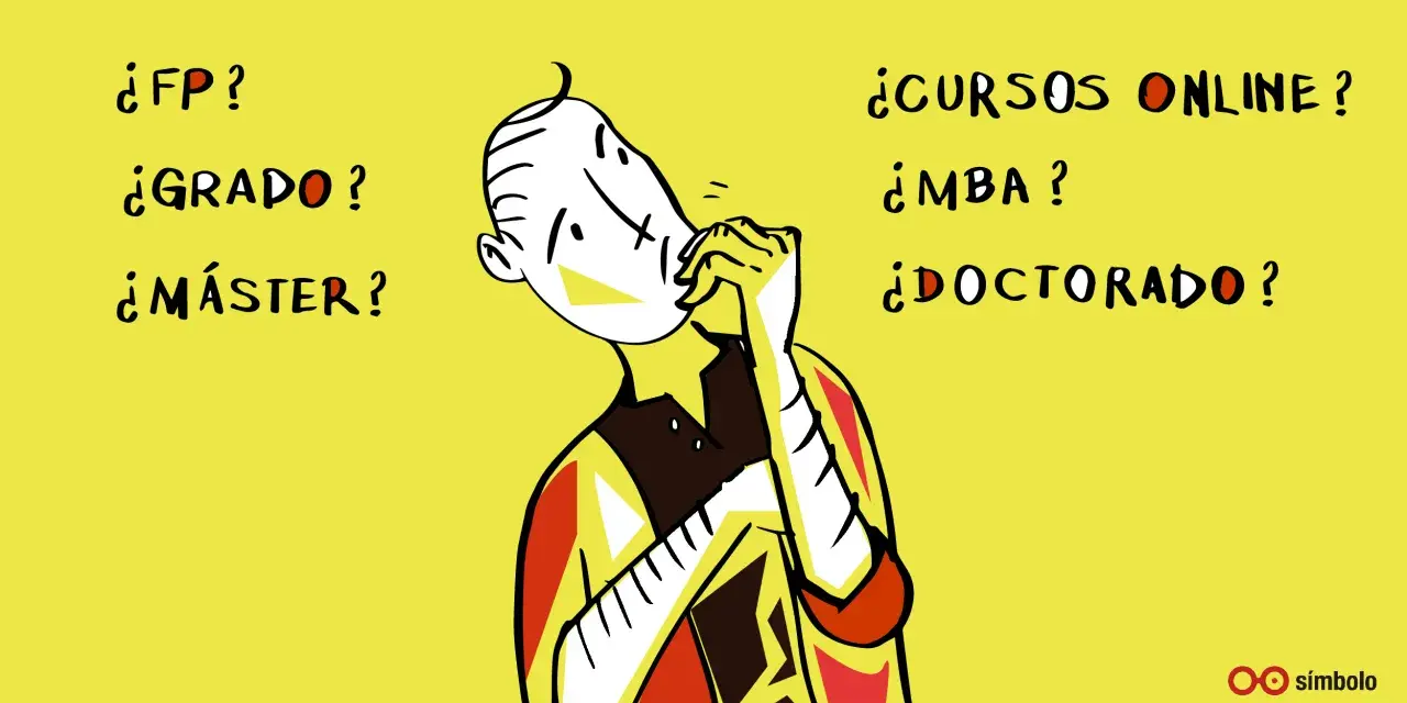 ¿FP, Grado, Máster, MBA o Doctorado? La decisión de estudiar marketing online es clave.