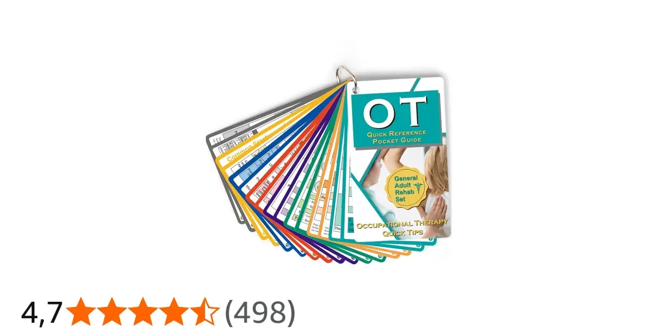 Guía rápida de bolsillo para la terapia ocupacional. Ideal para tu carrera en terapia ocupacional.