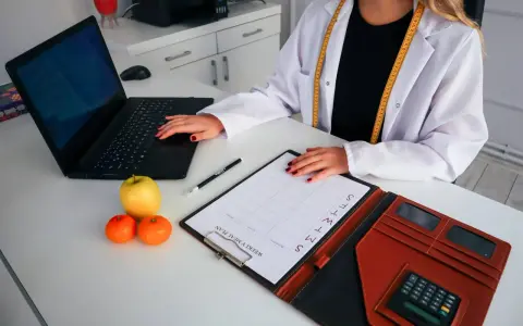 Nutricionista revisa plan semanal. Averigua cuanto cobra un nutricionista para tu dieta personalizada.
