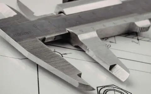 Calibrador de precisión sobre planos, esencial para diversos tipos de ingenierías.