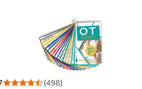 Guía rápida de bolsillo para la terapia ocupacional. Ideal para tu carrera en terapia ocupacional.