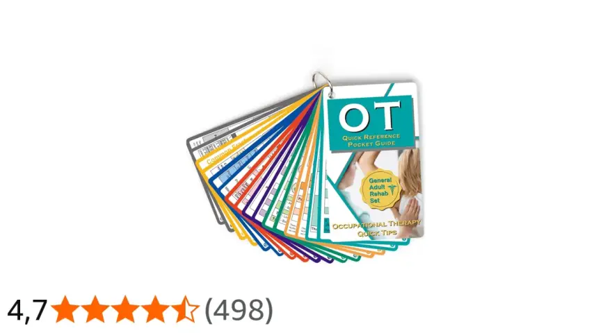 Guía rápida de bolsillo para la terapia ocupacional. Ideal para tu carrera en terapia ocupacional.