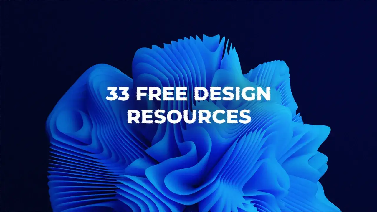 Abstract blue form with text